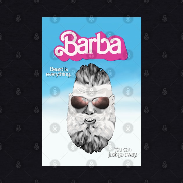 "BARBA" Parody Print by SPACE ART & NATURE SHIRTS 